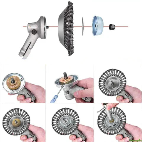 PowerTrimmer - Indestructible Steel Trimmer Head